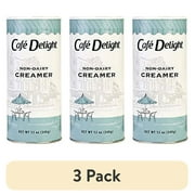 (3 pack) Cafe Delight Non-dairy Creamer Canisters, 12 oz (Pack of 6)