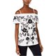thumbnail image 1 of Blusa Floral con hombros descubiertos I-N-C Mujer XXL, 1 of 2