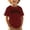 Red, variant on Hienoo Toddler Boys Casual Sports T-Shirt Los Angeles Printed Short Sleeve T Shirt Tee Top