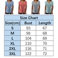 thumbnail image 2 of Women's T-Shirts V Neck Tops Casual Loose Short Sleeve Blouses Shirts Tunic Tops Blouses, 2 of 4