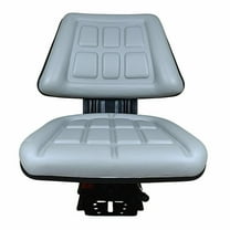 Grey Tractor Suspension Seat Fits Ford / New Holland 3300 3910 3930 6000 7610