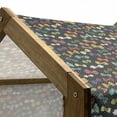 thumbnail image 5 of Hipster Pet House, Vintage Style Neck Ties in Different Shapes and Colors on Polka Dotted Background, Outdoor & Indoor Portable Dog Kennel with Pillow and Cover, 5 Sizes, Multicolor, by Ambesonne, 5 of 5
