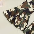thumbnail image 5 of Xyant Toddler Baby Girl Summer Outfit Deer Duck Hunting Short Sleeve T-Shirt Tops Camouflage Flare Pants Infant Spring 2Pcs Clothes Set (Green,3-4 Years), 5 of 7
