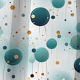 thumbnail image 5 of Designart "Enchanted Mystic Polka Dots" Polka Dots Blackout Curtain Single Panel, 5 of 5