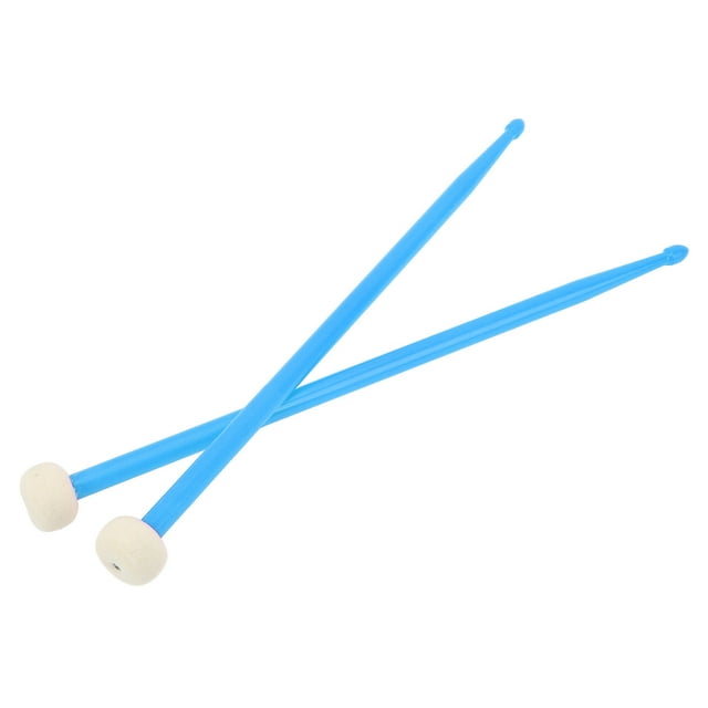 Accesorio De Mazos De Batería, Juego De Mazos De Tambor De Cabeza De Fieltro De Percusión Uniforme De 2 Piezas Para Rendimiento ANGGREK Cocina, Decoración y Otros
