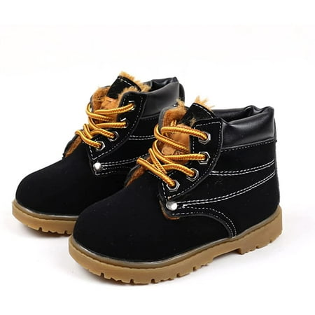 

Toddler Baby Boys Girls Boots Kid Classic and Waterproof Hiking Outdoor Boots Rain Winter Snow Ankle Booties(Toddler/Little Kid)