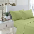 thumbnail image 2 of Porch & Den  Jenshire Greek Key Embossed Bed Sheet Set Sage King, 2 of 5