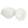 thumbnail image 1 of Uxcell 100Pcs 1-2 Taza Filtros de Café Blancos Desechables para Cafeteras de Goteo Universal 6.1*1.8", 1 of 6