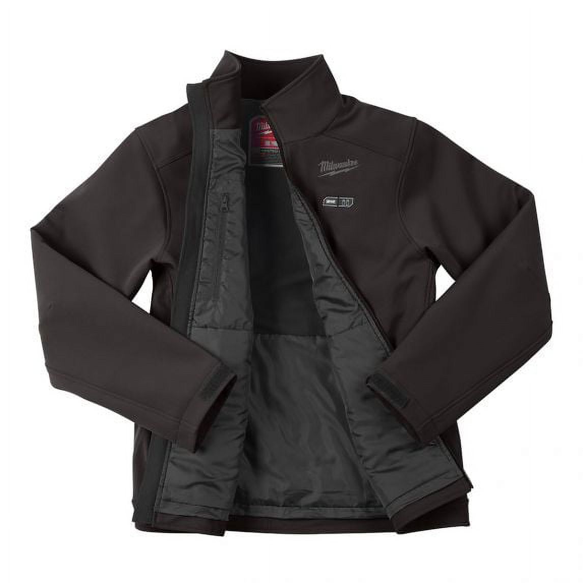 Milwaukee M12 Toughshell L Long Sleeve Unisex Full-Zip Heated Jacket Kit  Black