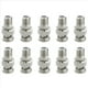 thumbnail image 1 of 40Pcs Adaptador de Conectador Coaxial de Enchufe de BNC de Macho A F Hembra para Camara del CCTV, 1 of 5