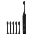 thumbnail image 2 of Cameland Powerful Electric Toothbrush Adult Timer Brush 5 Mode Usb Charger Rechargeable Tooth Brushes Replacement Heads Set, 2 of 3