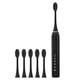 thumbnail image 2 of Cepillo de dientes eléctrico potente para adultos con temporizador, 5 modos, cargador USB, recargable, cabezales de repuesto, mango, 2 of 3