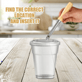 thumbnail image 2 of Cup Lid Hole Puncher for Straws, Lids, Suitable for Lemonade and Milk Tea Lids, 2 of 6