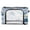 Blue Floral Bear, variant on Collapsible Water-Resistant Storage, Double-door Storage Bins for Closet Organizers Blue Floral Bear Printed 16.9"x11.4"x10"