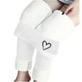 thumbnail image 4 of Atogsazn Womens Sherpa Lined Legging Pant Casual Slim Fit High Waisted Pajamas Leggings Pant Fleece Winter Warm Loungwear 03-White L Fashion, 4 of 9