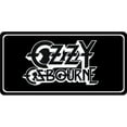 thumbnail image 1 of Ozzy Osbourne Script Photo License Plate, 1 of 1