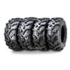 Set of 4 New Premium WANDA ATV/UTV Tires 27x9-12 27x9x12 Front & 27x12-12 27x12x12 Rear 6PR P375 Super Lug Mud