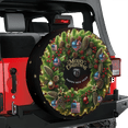thumbnail image 2 of Lotusprinthandmade Christmas Wreath Spare Tire Cover With Backup Camera Hole 6 Sizes (33 in.), 2 of 7