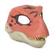 thumbnail image 4 of Máscara de dinosaurio Wdftyju de látex natural para niños rojo negro, 4 of 8
