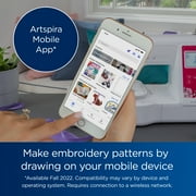 Brother PE545 Embroidery Machine with Built-in Designs and Wireless Connectivity