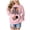 yue866-Pink, variant on KHONTS Women's Skeleton Halloween Maternity Sweatshirts Crewneck Pullover Tops Pregnancy Announcement Tee Tops White XL