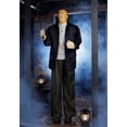 thumbnail image 3 of Gemmy SS222218G 6 ft. Lifesize Animated Jason Voorhe, 3 of 8