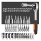 thumbnail image 2 of Juego De Herramientas  Bloosom Mecánicas Autocle Dados Acero Negro, 2 of 4