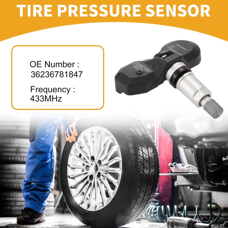 Tyre Pressure Monitoring System, TPMS Sensor For BMW Series 1 2 3