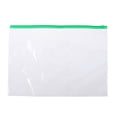 thumbnail image 3 of 40Pcs A5 File Pockets PVC Plastic Zipper File Bags Documents Organizer Pouch 24x18cm (Red Yellow Blue Green), 3 of 7