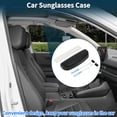 thumbnail image 2 of Estuche de gafas de sol para coche Unique Bargains para Peugeot 308 2014-2024, caja de almacenamiento para gafas, plástico ABS negro, 1 juego, 2 of 7
