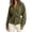 01-Army Green2262, variant on SONXAHE Faux Suede Wrap Tie Waist Jacket For Women Lapel Collar Long Sleeve Cropped Casual Outerwear Coat