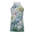 thumbnail image 3 of UPPADA Summer Halter Tops for Women - Womens High Neck Tops Trendy Casual Loose Tanks Printed Ladies Halter Vest Shirts, 3 of 7