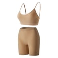 thumbnail image 5 of Womens Sports Bra Set Wireless Push-Up Bra and Underwear Set Sports And Fitness Beautiful Back Comfortable Elastic Slim Shorts S, 5 of 9
