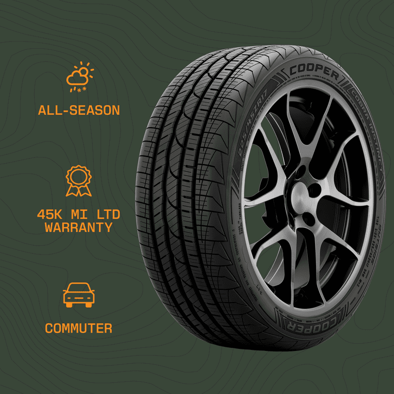 Cooper Cobra Instinct All Season Tire, 225/40ZR18 92Y XL