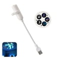 thumbnail image 2 of Galaxy Projector Night Light, Starry Sky Lamp, LED Star Projector, 360° Flexible Gooseneck Light, USB Powered Room Decor, Galaxy Projector Night Light for Bedroom Ceiling Decor, 5 Films, 2 of 5