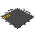 VEVOR 12"x12" Garage Floor Tiles, 50 Pack Gray Interlocking Garage