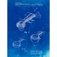 thumbnail image 2 of Borders, Cole 19x24 Black Ornate Wood Framed with Double Matting Museum Art Print Titled - PP484-Faded Blueprint Stacking Measuring Cups Patent Poster, 2 of 4