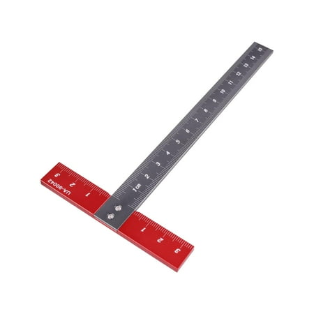 

T Square Ruler Aluminum Alloy CNC Technology Scale Ruler Precise Angle UA 90042