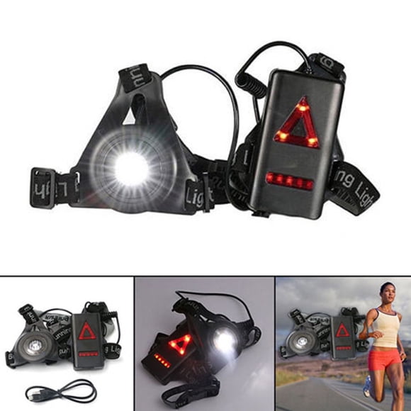OHOIOLLA Para Correr En El Pecho Con Ergonómico Y LED Color Negro Impermeable