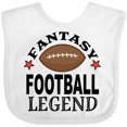 thumbnail image 3 of Inktastic Fantasy Football Legend Sports Boys Baby Bib, 3 of 4