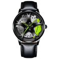 thumbnail image 1 of Reloj automático no mecánico para hombre, reloj de cuarzo con ruedas, reloj de estudiante de moda coreana, 1 of 6