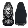 thumbnail image 4 of Uorisanigo Car Seat Covers, Ethnic Skull High Back Seat Covers, 2pcs Aoto Seats Cover Front Seats for Cars, Trucks, Van, SUV, Not Airbag Compatible, Easy to Install, 4 of 7
