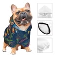 thumbnail image 4 of Uemuo Undersea Animals for Winter Dog Hoodie Sweatshirts with Pockets Warm Dog Clothes for Small Dogs Chihuahua-Medium, 4 of 8