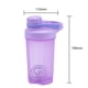 thumbnail image 3 of Taza De Agua De Fitness Fitness Vaso mezclador de agua de 500ML para viajes al aire libre, botella de agua deportiva para beber (púrpura), 3 of 4