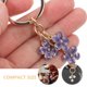 thumbnail image 3 of WHAMVOX 3Ud Llavero Kawaii Con De Compacto Accesorio Para Llaves, 3 of 8