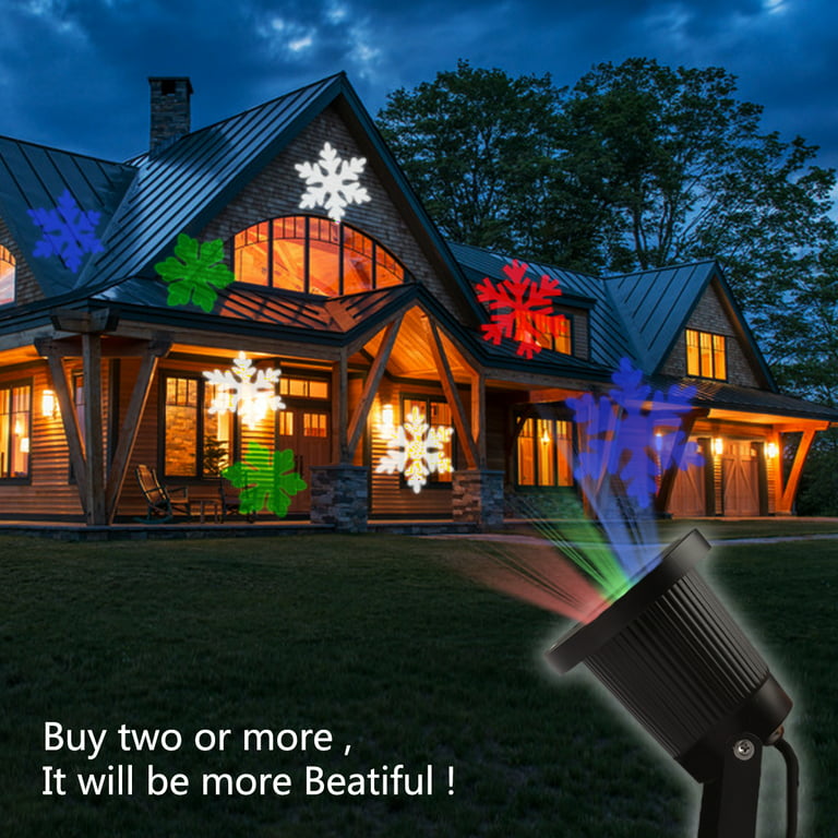 🎄New!!🎄 Christmas Projector Lights Outdoor l 8 Pattern Option with Remote  Control - Christmas Lights - Homestead, Florida, Facebook Marketplace