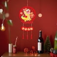 thumbnail image 1 of Colgante chino de personajes Fu, decoración del año Nuevo chino 2024, colgante colgante de personaje Fu con señal de bienvenida, para oficina y hogar Estilo A Macarena Colgante de año nuevo, 1 of 8