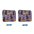 thumbnail image 7 of FORMRS 15-15.6 inch Laptop Sleeve Case Soft Carrying Quilted Computer Bag Cover, Purple Halloween Black Cat, 7 of 7