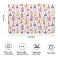 thumbnail image 3 of Colorful Princess Castle Pattern Bathroom Rugs Mat,Non Slip Microfiber Bathroom Rug,Rubber Backing,Soft Bathroom Mats for Bathroom Floor,Tub and Shower,17x27in(43x68cm), 3 of 5