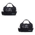 thumbnail image 2 of Jumpingount Bolso elegante para mujer de gran capacidad y multiusos bolso de hombro para mujer bolso de mensajero negro medianoche Medianoche negro 2Conjunto, 2 of 6